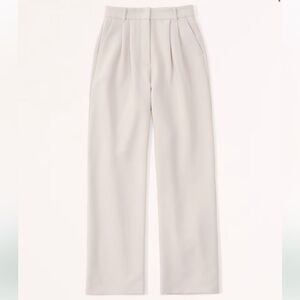 Abercrombie & Fitch A&F Sloane Tailored Pant. Light Taupe/Beige